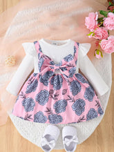 Pink infants baby stylish dress