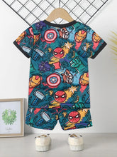 Marvels printed stylish t-shirt & short