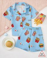 Kids Summer Night Suit Set