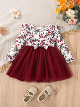 Red cute stylish girls frock