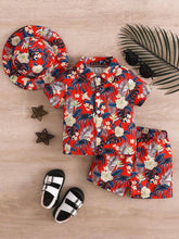 Red fabulous shirt & short for kids