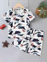 Car printed stylish t-shirt & short