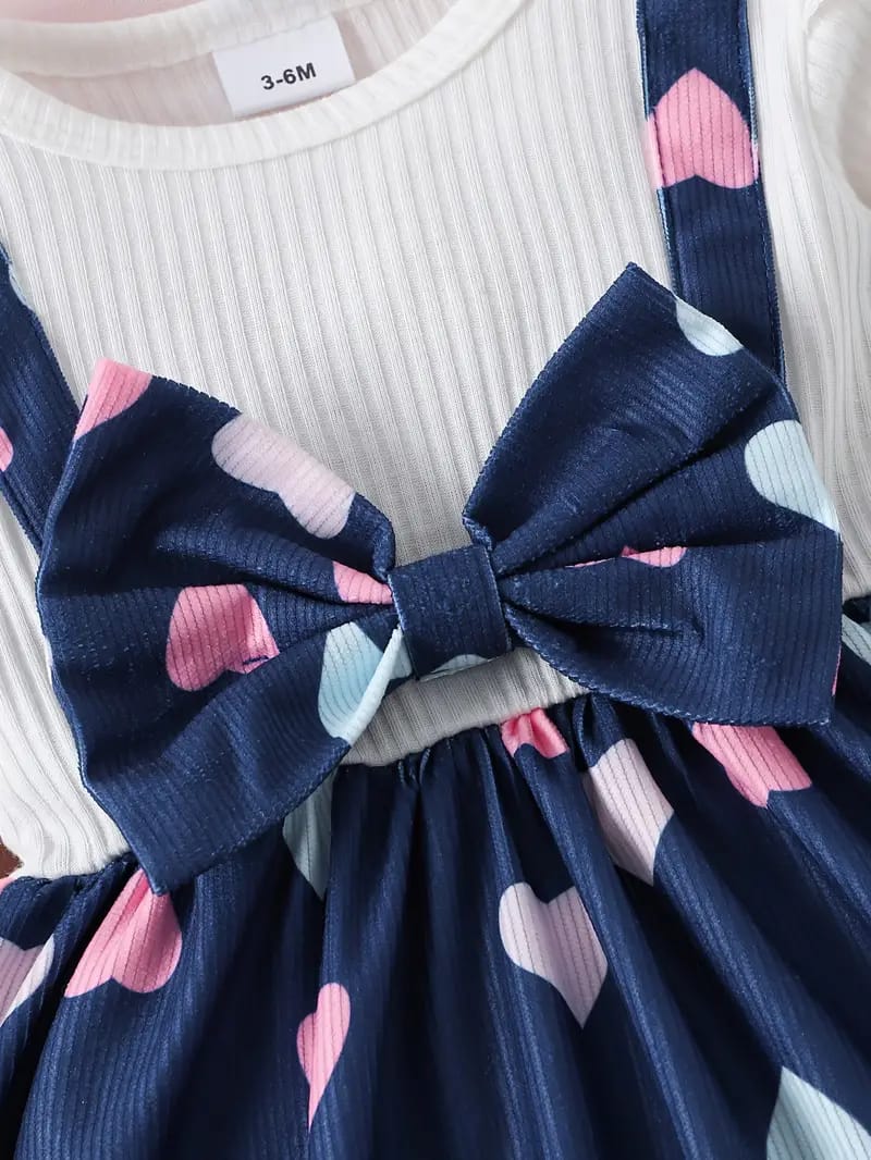 Navy blue amazing stylish frock