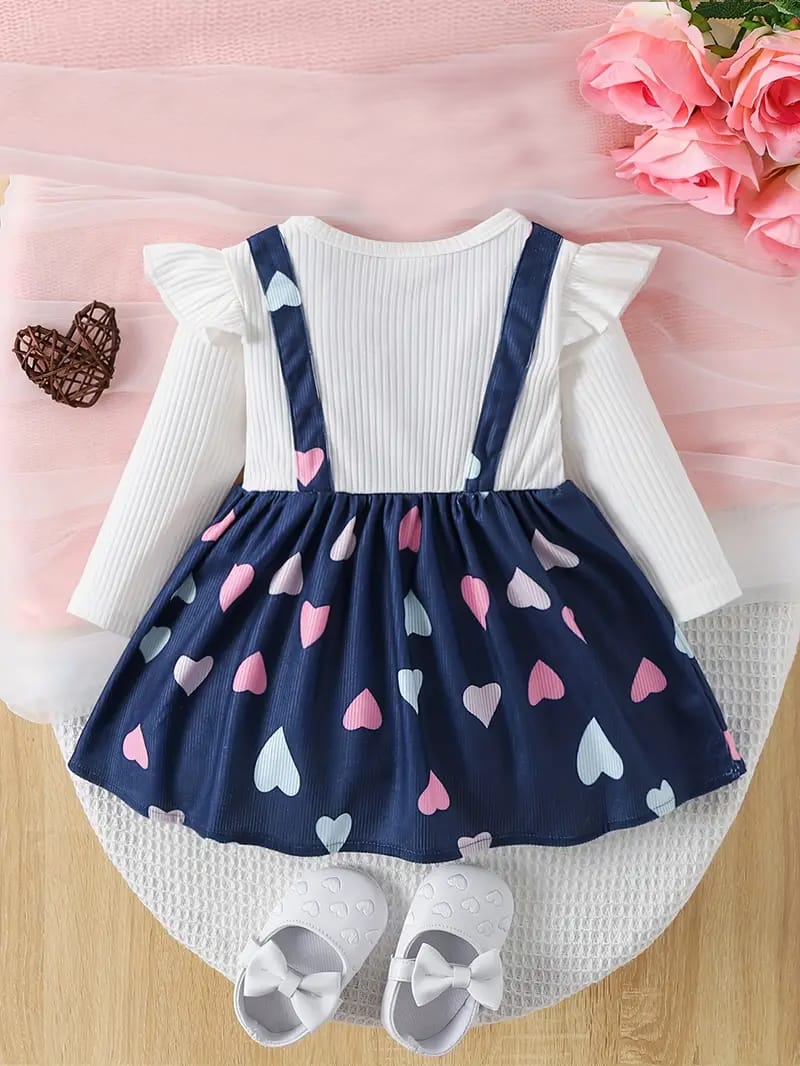 Navy blue amazing stylish frock