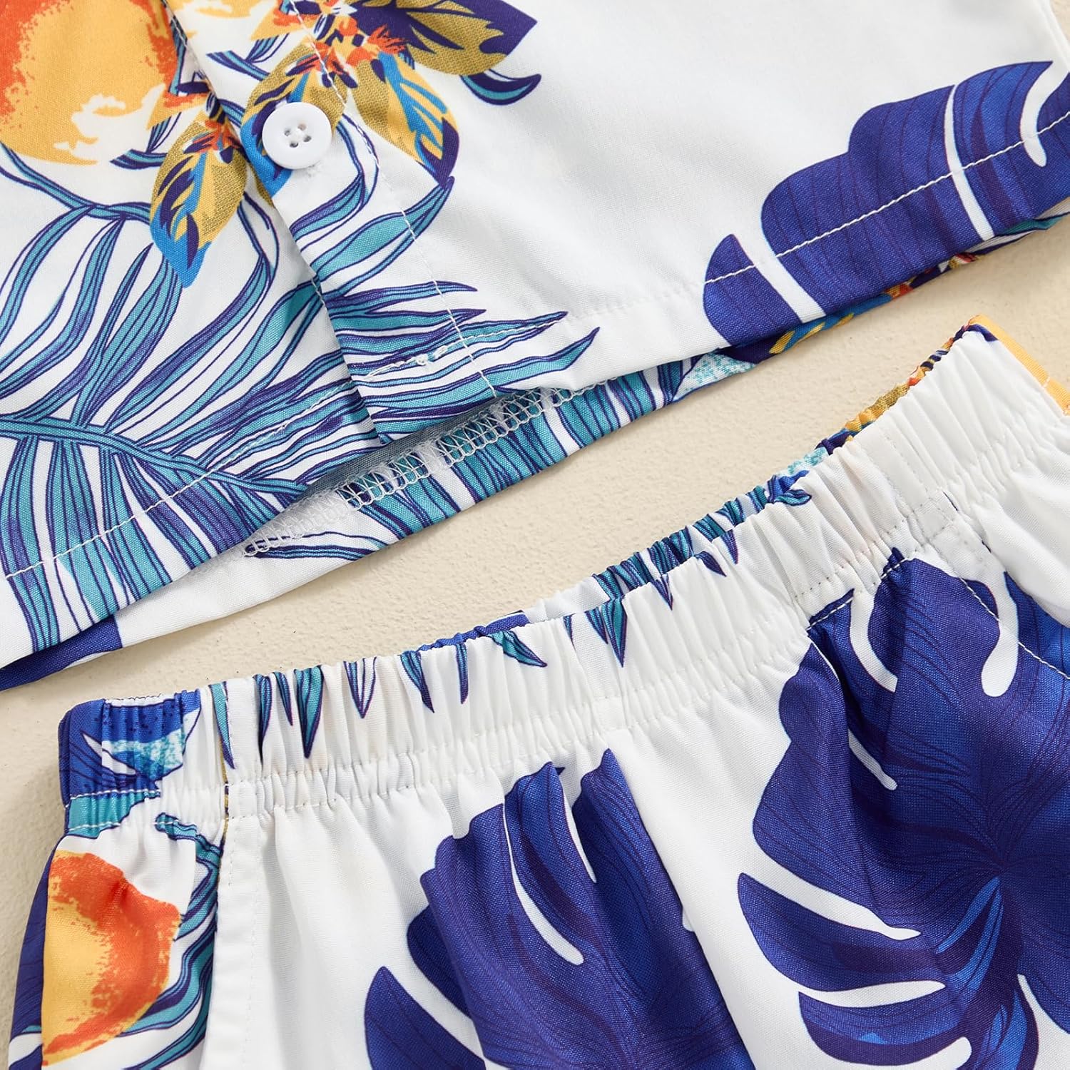 White printed adorable style shirt & short