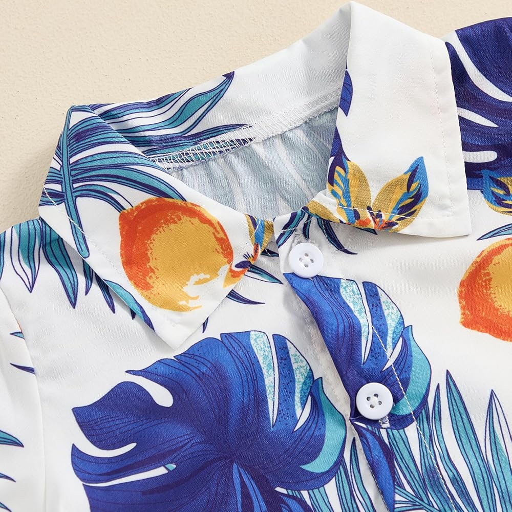 White printed adorable style shirt & short