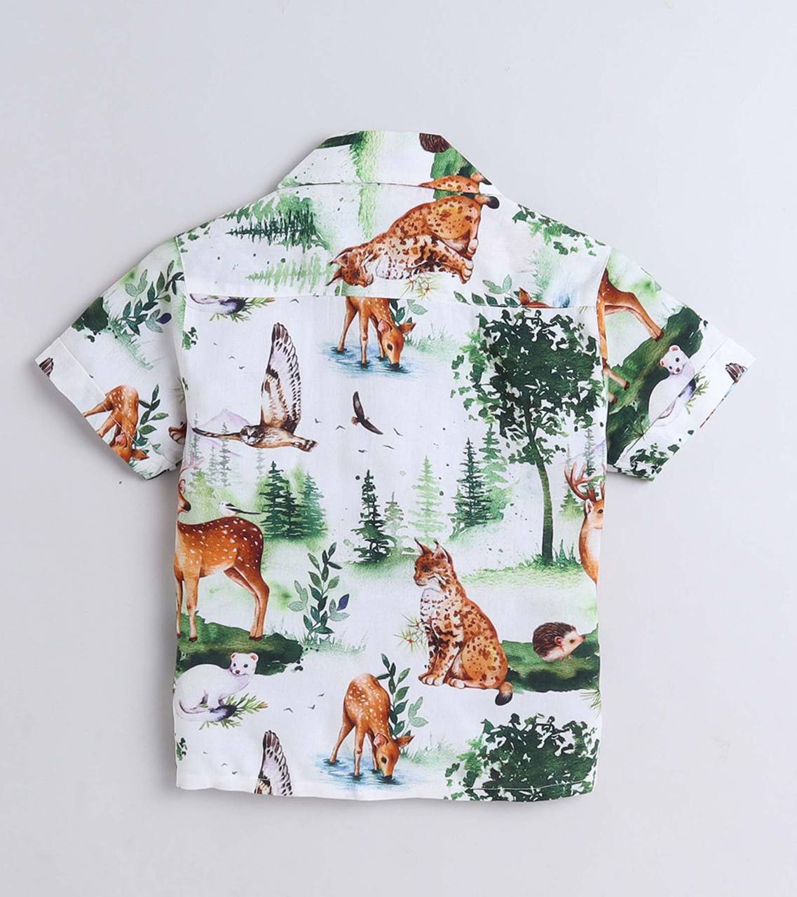 Animal printed stylish shirt & short for kids