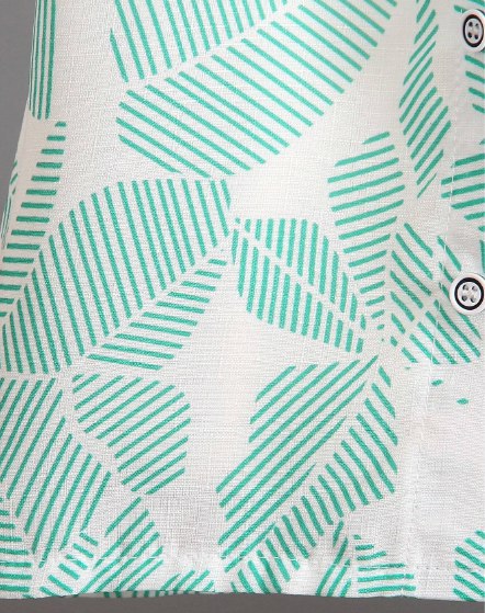 Peach printed stylish shirt and short