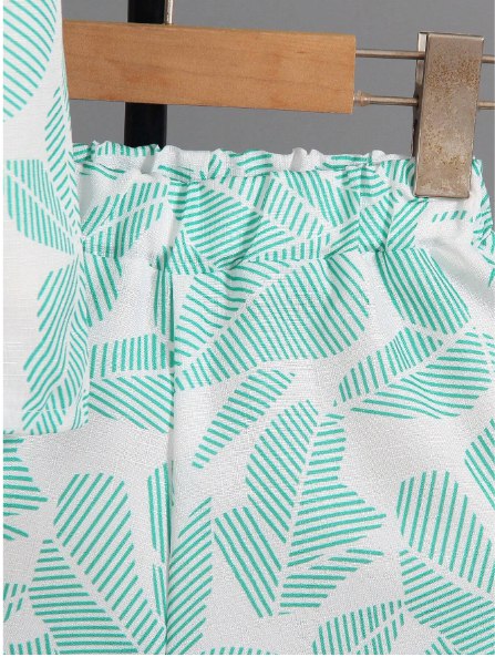 Peach printed stylish shirt and short