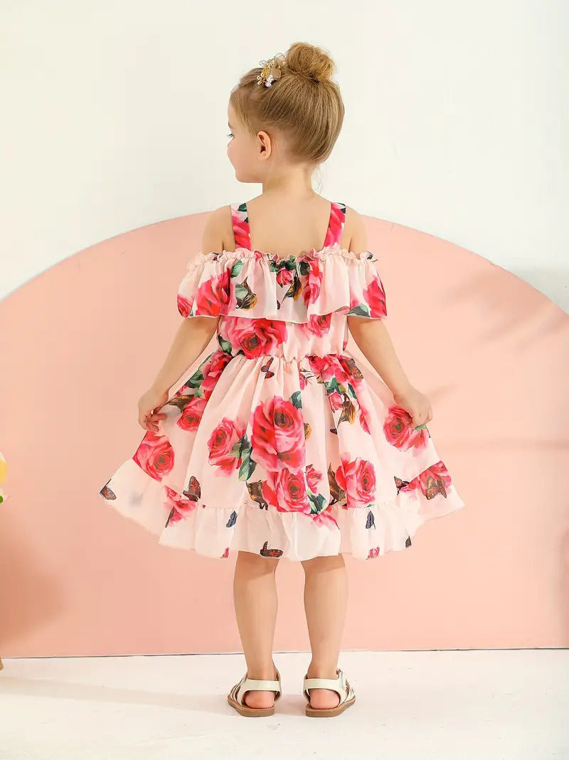 Blossom Beauty Floral Dress – Adorable Summer Outfit for Girls