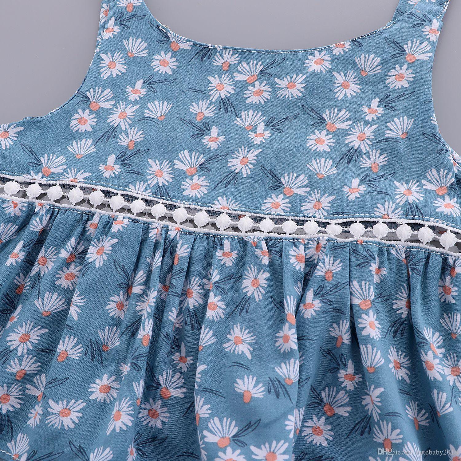 Sky blue flower printed short & top