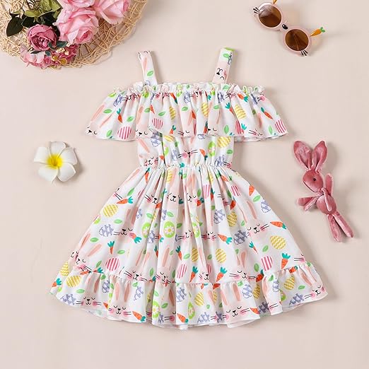 Adorable Easter Bunny Dress – Playful & Comfy Outfit for Girls
