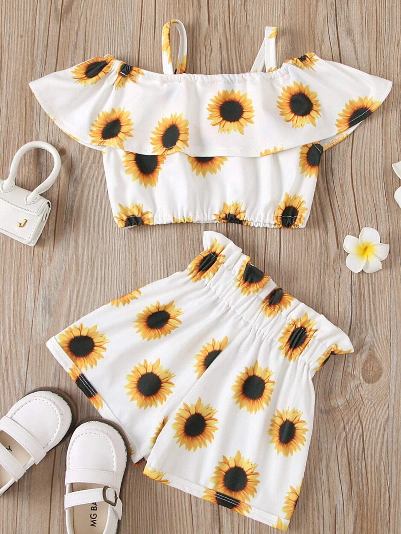 Sun printed beautiful top & short