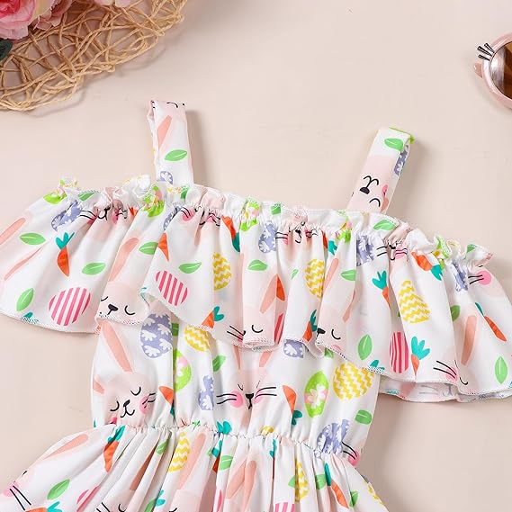 Adorable Easter Bunny Dress – Playful & Comfy Outfit for Girls