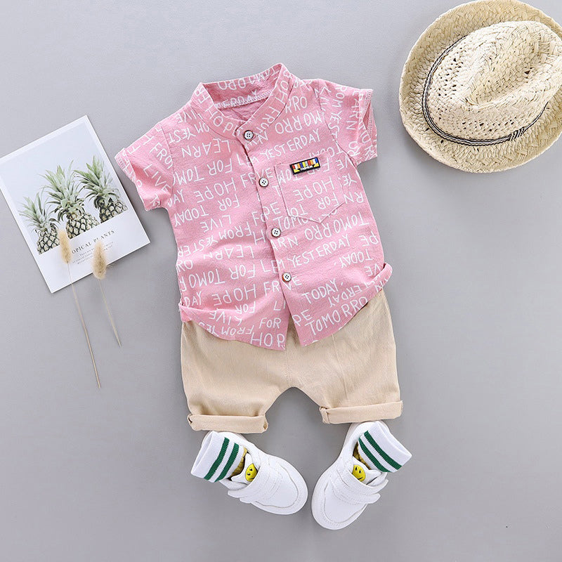 Pink stylish shirt & short for kide