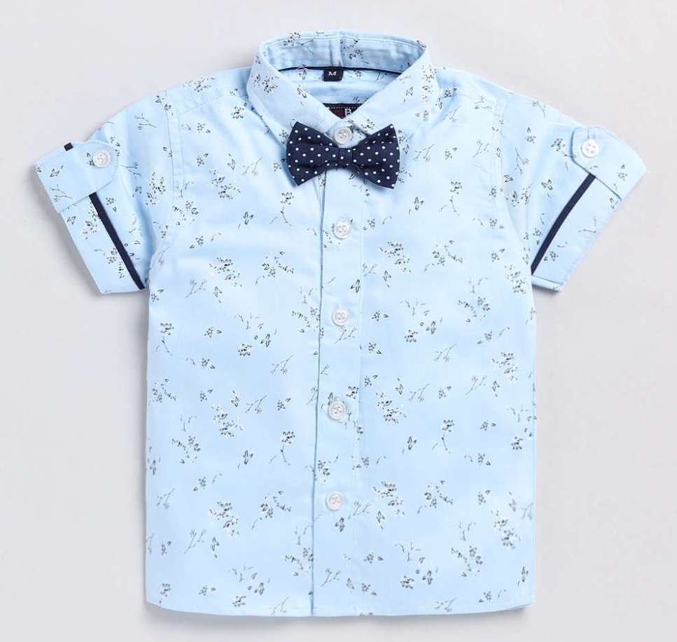 Blue style shirt & short for kides