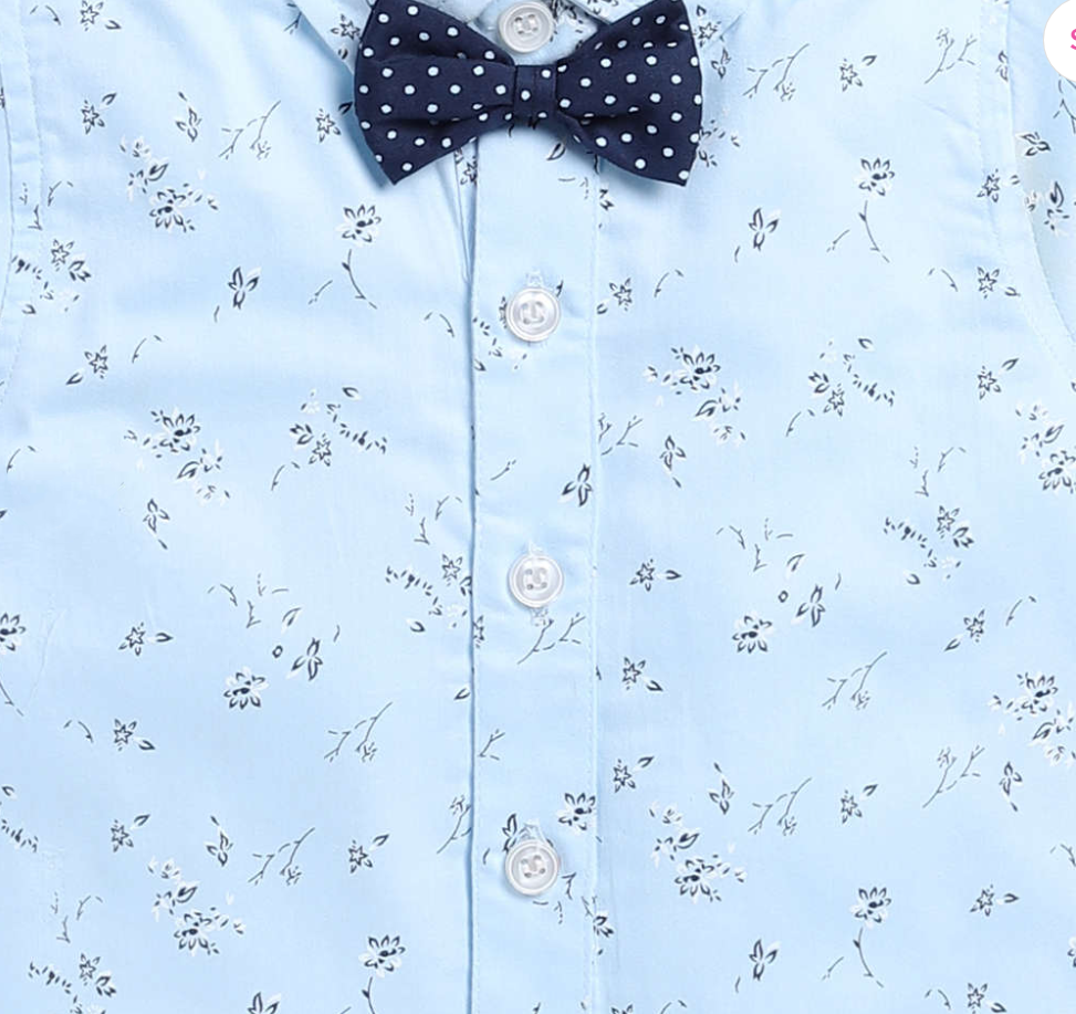 Blue style shirt & short for kides