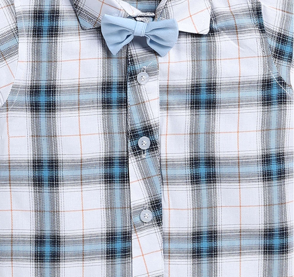 Sky blue shirt & short for kides