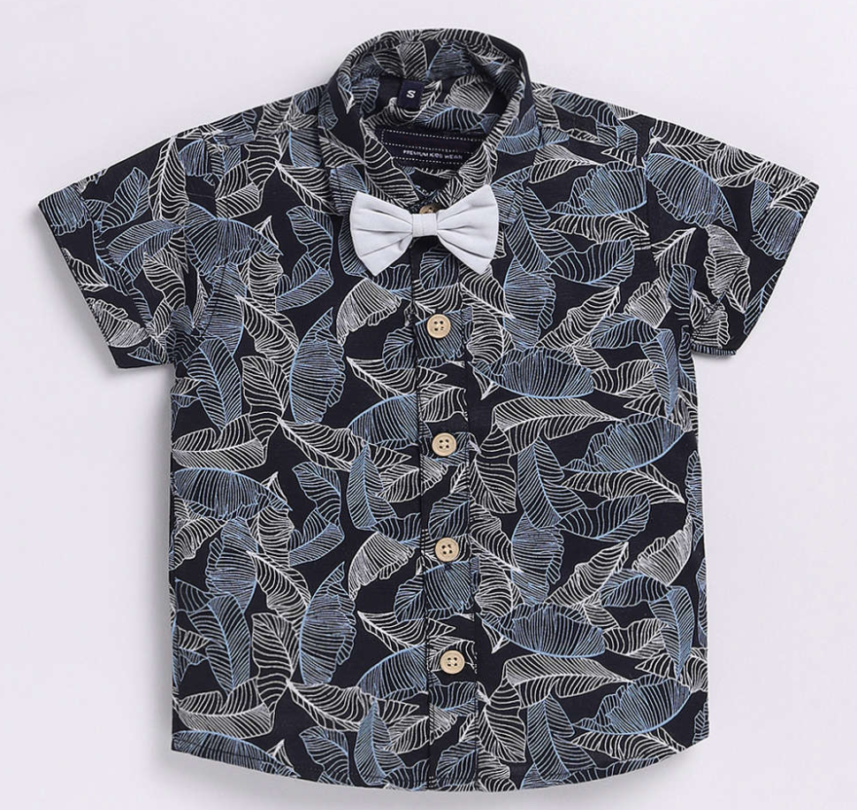 Grey stylish shirt and short for kides