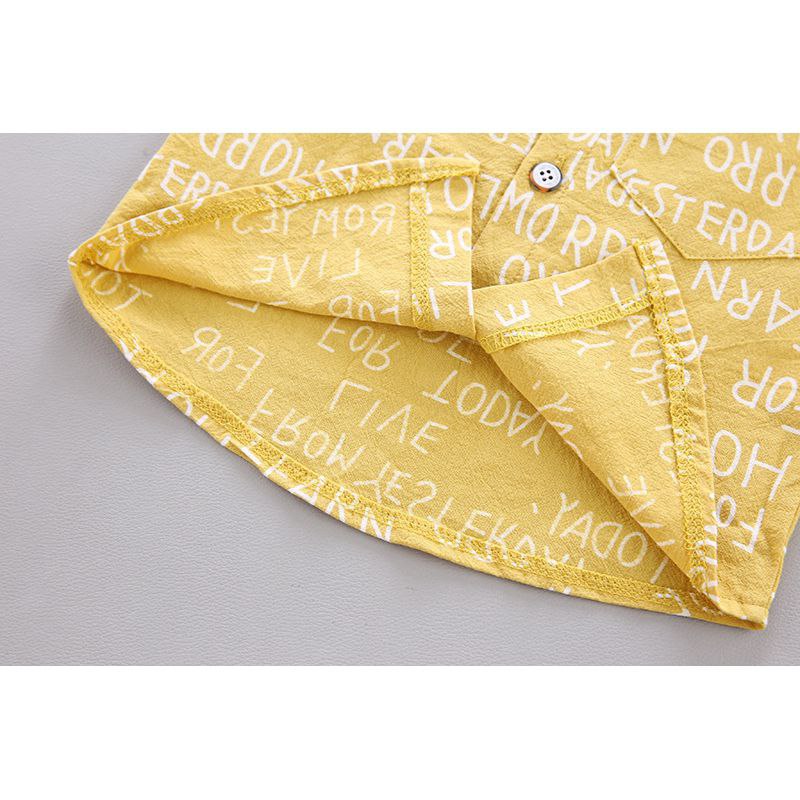 Yellow prince shirt & short