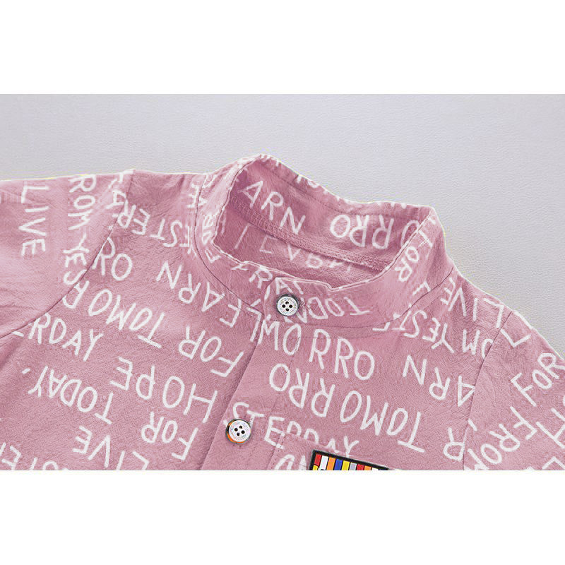Pink stylish shirt & short for kide