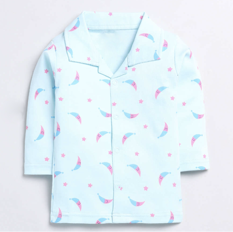 Blue stylish nightwear for kides